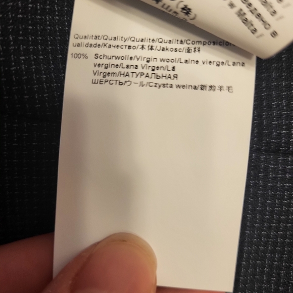 Hugo Hugo Boss NWT Women trousers size 02 Navy Blue - Picture 4 of 4